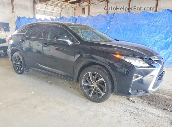 2T2BZMCA8GC032863 2016 LEXUS RX Черный Передняя правая четверть