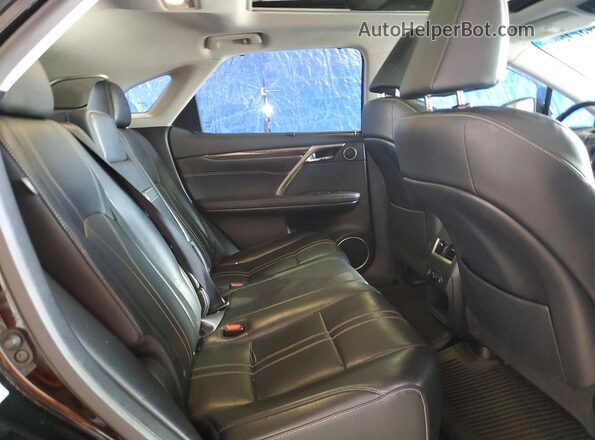2T2BZMCA8GC032863 2016 LEXUS RX Черный Вид задней части салона