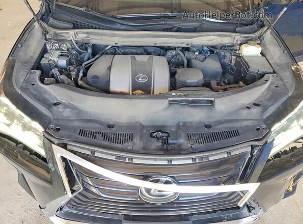 2T2BZMCA8GC032863 2016 LEXUS RX Черный Вид подкапотного пространства