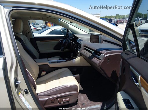 2T2BZMCA8GC042003 2016 LEXUS RX 350 Gold Vista interior delantera