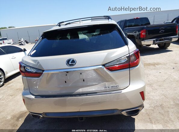 2T2BZMCA8GC042003 2016 LEXUS RX 350 Gold 