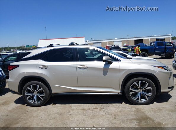 2T2BZMCA8GC042003 2016 LEXUS RX 350 Gold Vista interior trasera