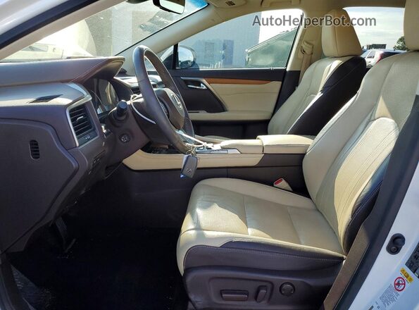 2T2BZMCA8GC042714 2016 LEXUS RX White Սալոնի դիմացի տեսք