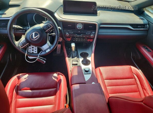 2T2BZMCA8GC044222 2016 LEXUS RX Белый Вид панели приборов