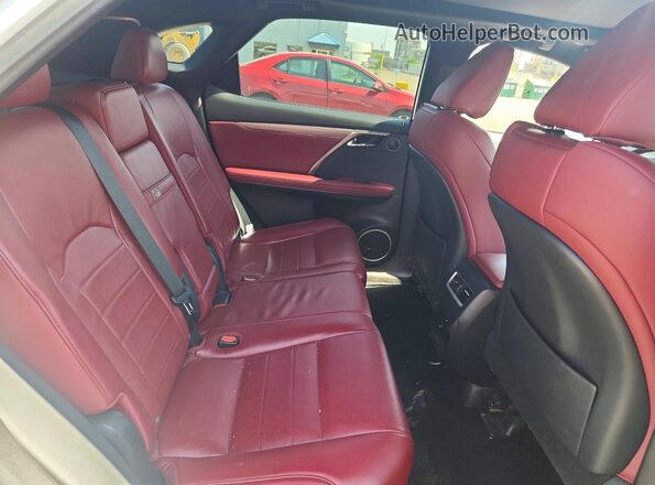 2T2BZMCA8GC044222 2016 LEXUS RX Белый Вид задних сидений