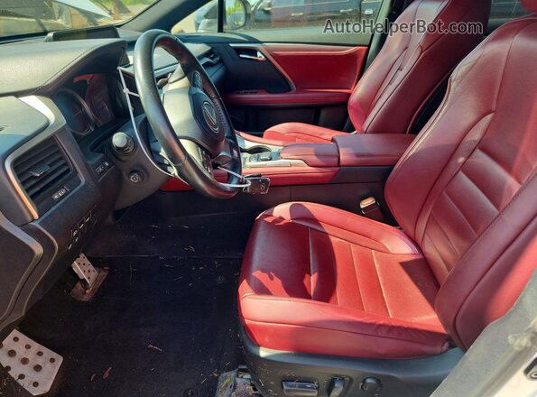 2T2BZMCA8GC044222 2016 LEXUS RX Белый Вид салона спереди