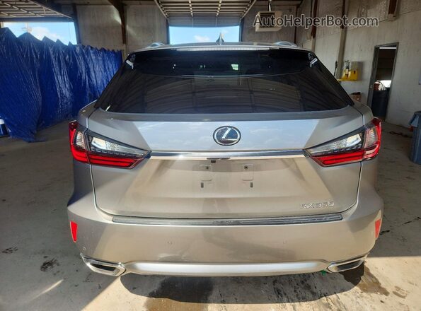 2T2BZMCA8HC111371 2017 LEXUS RX Серебряный Вид сзади