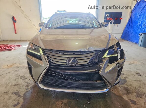 2T2BZMCA8HC111371 2017 LEXUS RX Серебряный Вид спереди