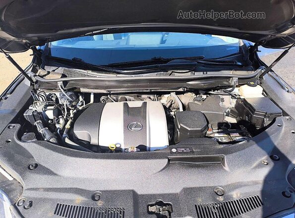 2T2BZMCA8JC160205 2018 LEXUS RX Silver Widok komory silnika