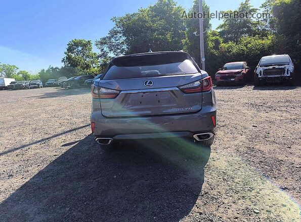2T2BZMCA8JC160205 2018 LEXUS RX Silver Widok z tyłu