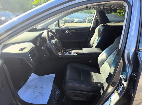 2T2BZMCA8JC160205 2018 LEXUS RX Silver Widok wnętrza z przodu