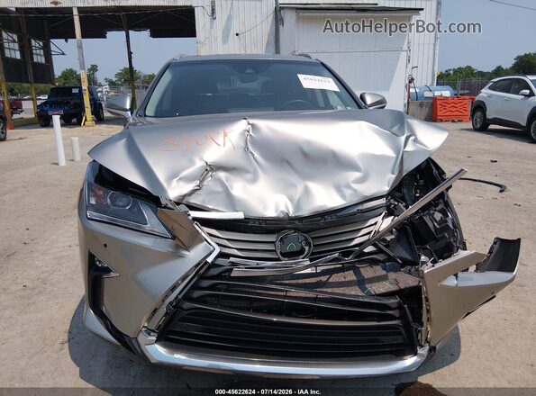 2T2BZMCA8KC185235 2019 LEXUS RX 350 Silver Instrument cluster view