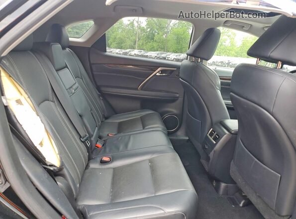 2T2BZMCA8KC190922 2019 LEXUS RX Black უკანა სალონის ხედი