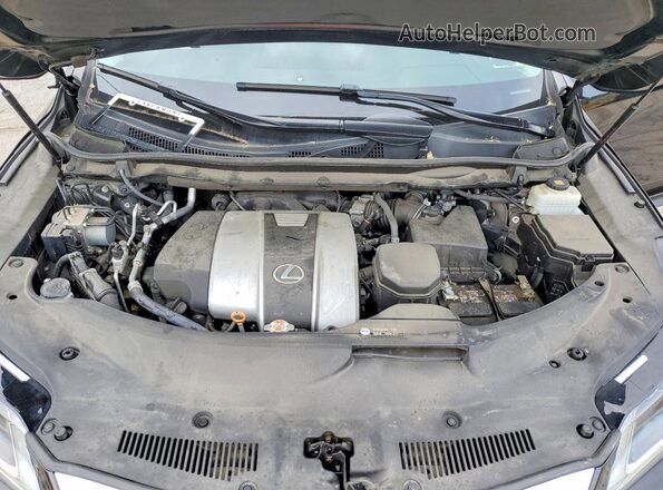 2T2BZMCA8KC190922 2019 LEXUS RX Black ძრავის განყოფილების ხედი