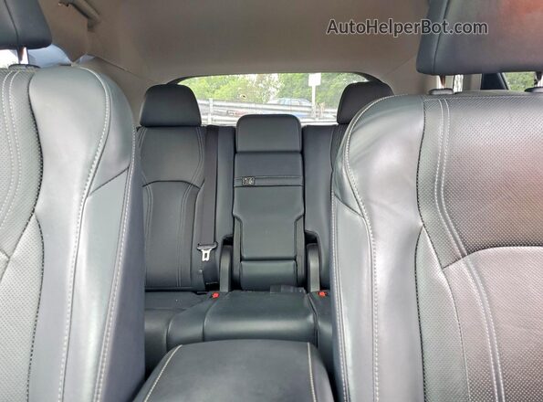 2T2BZMCA8KC190922 2019 LEXUS RX Black უკანა სავარძლების ხედი