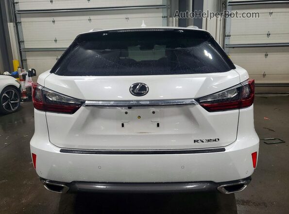 2T2BZMCA8KC192346 2019 LEXUS RX Белый Вид сзади