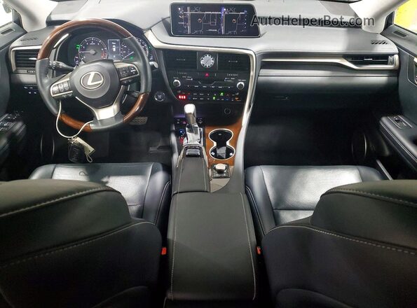 2T2BZMCA8KC192346 2019 LEXUS RX Белый Вид панели приборов