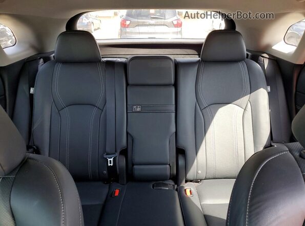 2T2BZMCA8KC201854 2019 LEXUS RX Blue Widok tylnych siedzeń