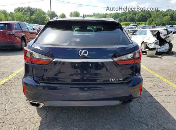 2T2BZMCA8KC201854 2019 LEXUS RX Blue Widok z tyłu