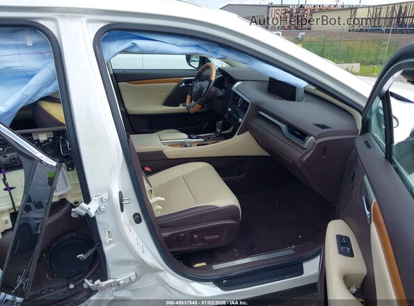 2T2BZMCA8KC202275 2019 LEXUS RX 350 White წინა სალონის ხედი