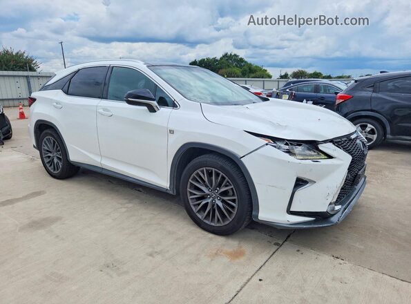 2T2BZMCA9GC020589 2016 LEXUS RX Белый Передняя правая четверть