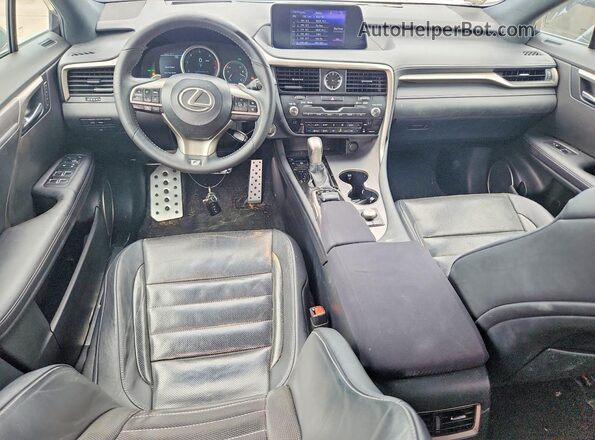 2T2BZMCA9GC020589 2016 LEXUS RX Белый Вид панели приборов