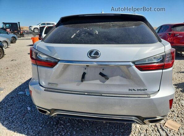 2T2BZMCA9GC030104 2016 LEXUS RX Silver უკანა ხედი