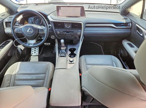 2T2BZMCA9GC051132 2016 LEXUS RX Silver Widok deski rozdzielczej