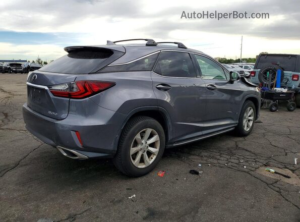 2T2BZMCA9HC075688 2017 LEXUS RX Gray Задня права чверть