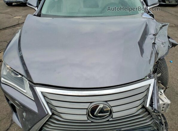 2T2BZMCA9HC075688 2017 LEXUS RX Gray Вид задньої частини салону