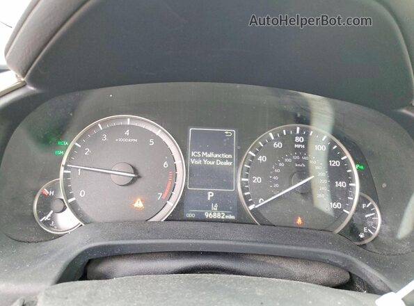 2T2BZMCA9HC075688 2017 LEXUS RX Gray Вид щитка приладів