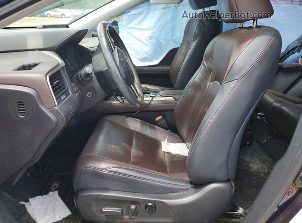 2T2BZMCA9HC083211 2017 LEXUS RX Blue Սալոնի դիմացի տեսք