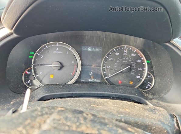 2T2BZMCA9HC083211 2017 LEXUS RX Blue Вид щитка приладів