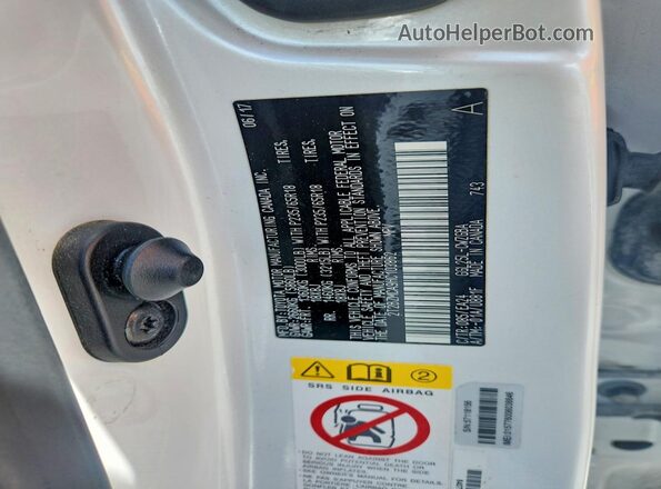 2T2BZMCA9HC103862 2017 LEXUS RX White Engine compartment view