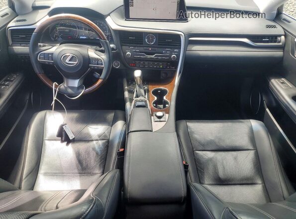 2T2BZMCA9HC119382 2017 LEXUS RX Белый Вид панели приборов
