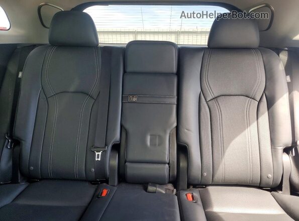 2T2BZMCA9HC119382 2017 LEXUS RX Белый Вид задних сидений