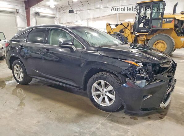2T2BZMCA9HC133864 2017 LEXUS RX Black Przód prawy