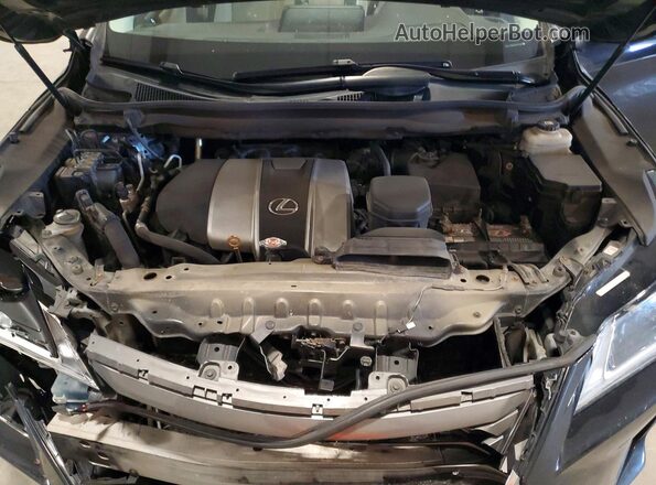 2T2BZMCA9HC133864 2017 LEXUS RX Black Widok komory silnika