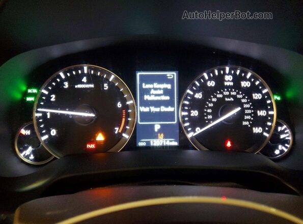 2T2BZMCA9HC133864 2017 LEXUS RX Black Widok zestawu wskaźników
