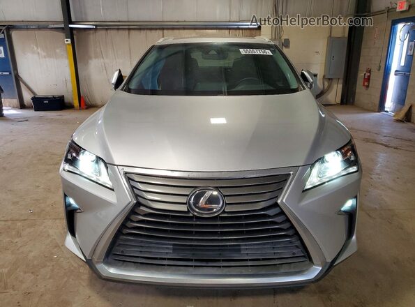2T2BZMCA9JC166742 2018 LEXUS RX Silver Widok z przodu