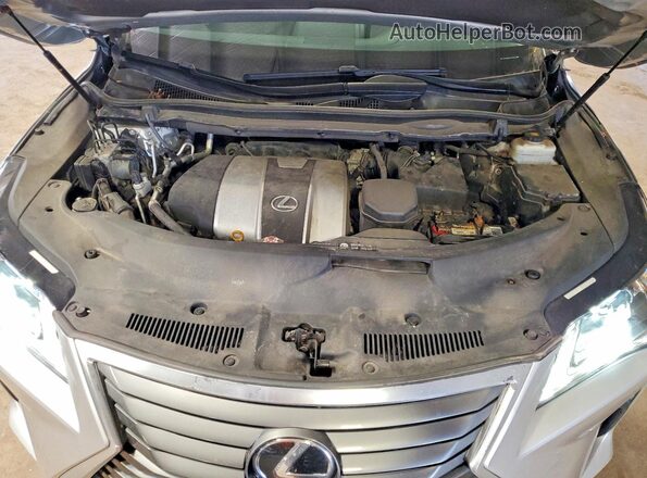 2T2BZMCA9JC166742 2018 LEXUS RX Silver Widok komory silnika