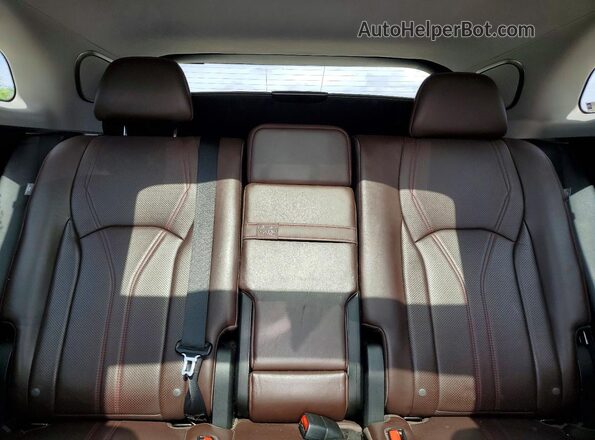 2T2BZMCA9KC208103 2019 LEXUS RX White Вид задніх сидінь