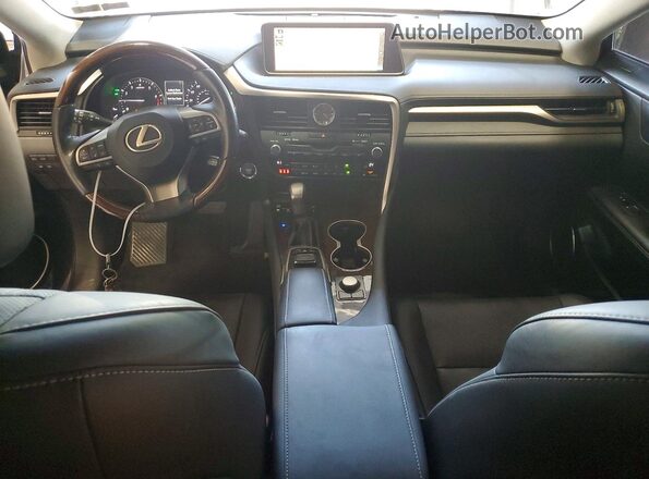 2T2BZMCA9KC211289 2019 LEXUS RX Gray Dashboard view