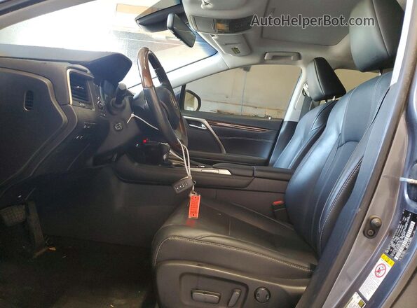 2T2BZMCA9KC211289 2019 LEXUS RX Gray Front interior view