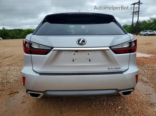 2T2BZMCAXGC011383 2016 LEXUS RX Silver უკანა ხედი