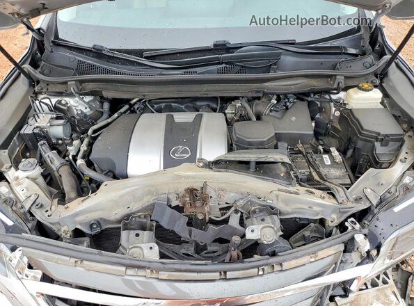2T2BZMCAXGC011383 2016 LEXUS RX Silver ძრავის განყოფილების ხედი