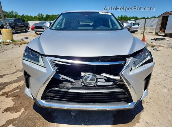 2T2BZMCAXGC021668 2016 LEXUS RX Silver Widok z przodu