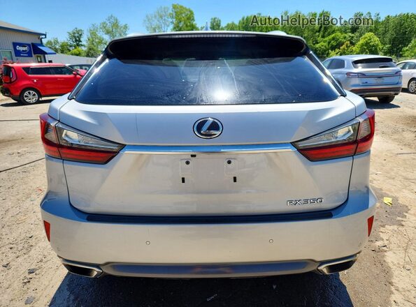 2T2BZMCAXGC021668 2016 LEXUS RX Silver Widok z tyłu