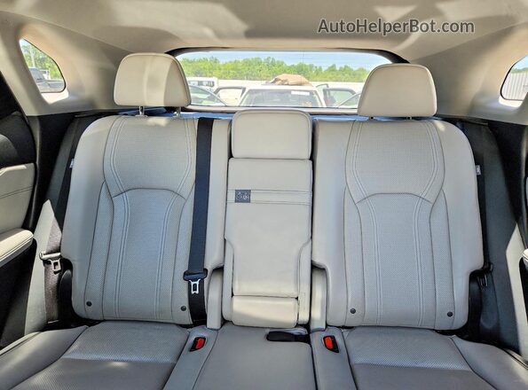 2T2BZMCAXGC021668 2016 LEXUS RX Silver Widok tylnych siedzeń