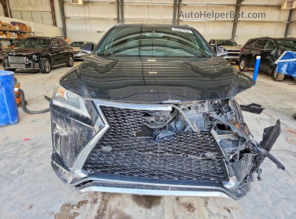 2T2BZMCAXGC036557 2016 LEXUS RX Black Դիմացի տեսք